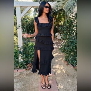 Show me your mumu size medium black dress